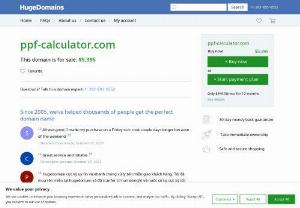Online PPF calculator - PPF calculator,  online calculator,  PPF rules