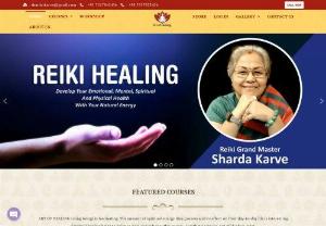 Reiki GrandMaster- Sharda Karve | Art of Healing | Pune - Reiki GrandMaster Sharda Karve. Artofhealing is Best Reiki healing center in Pune. We provide Best regular courses that include Reiki healing course,  crystal healing course,  sound healing course,  seven chakra healing course and E-learning courses which include Day 2 Day Feng Shui course,  Crystal Healing course,  Chakra Healing,  Magic Of Candles,  Magic Of Fruits,  Magic Of Vegetable,  Magic Of Flower,  Magic Of Herbs,  Magic Of Nuts & Spices,  Essential Oils,  Magic of Water.