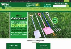 Elixir - Supplying essentials for successful UK gardens - Elixir Garden Supplies is the best shop to buy garden accessories online