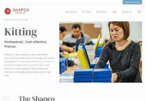 Kitting services,  Mailing and Distribution Services in Minnesota - Shapco Printing is one of the largest kitting services companies in Minnesota offering fulfillment kitting services for large companies.