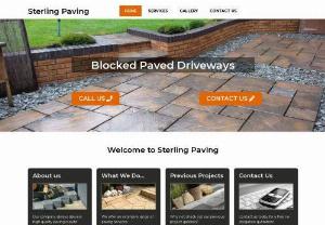 Blocked Paved Driveways and Block Paving Newcastle - Sterling Paving - Install Blocked Paved Patios to compliment your home exterior by considering Sterling Paving & Groundworks Ltd services! Call us now to design and install Block Paved Driveways in Newcastle!
