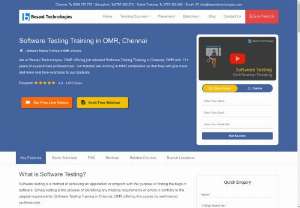 Software Testing Training in Chennai - Besant technologies provide hands on Software Testing training in Chennai with years of experienced professionals. We offer job oriented training for all levels of trainees. So join this software testing training institutes and get more knowledge about software testing.