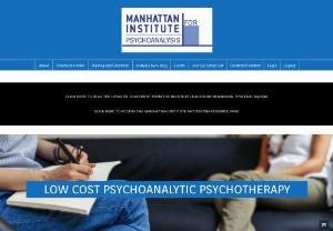 Low Cost Therapy in NYC - Find the best Low cost psychotherapy,  Cheap Therapy and certificate programs at Manhattan Institute for Psychoanalysis in New York City,  Long Island.