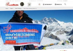 Mera Peak Climbing - 18 days - Expedition in Nepal - Mera Peak Climbing - This is regarded as one of the most popular trekking peaks in Nepal standing at 6,476m (21,247 ft) is one of the biggest trekking peak 