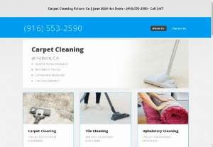 Carpet Cleaning Folsom Ca - Carpet Cleaning Services in Folsom,  CA (916) 553-2590. 24 Hours Looking for the #1 carpet cleaning staff in Folsom,  CA? You are in the best place - Carpet Cleaning Folsom Ca! Our company offers friendly green products that are best for pets & kids with Guarantee. Carpet Cleaning Folsom Ca have a experience of years now with 100s of happy customers to bring you the best service.