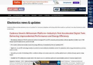 Electronics news - Electronics Maker provides news and updates from electronics industries,  technologies field where reader can get news about electronics sector & technology.