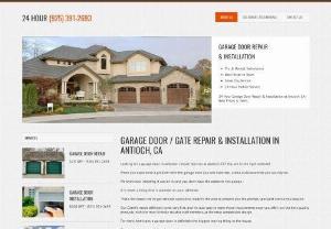Garage Doors Antioch Ca - GARAGE DOOR / GATE REPAIR & INSTALLATION IN ANTIOCH,  CA (925) 391-2693. 24 Hours Looking for a garage door installation / repair services at Antioch,  CA? You are in the right website! When you experience a problem with the garage door you will need fast,  useful assistance that you can rely on. We know how irritating it can be in case you dont have the access to the garage. It is never a thing that is planned on your schedule.