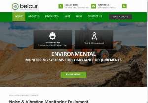 Belcur Monitoring Solutions - Belcur Monitoring Solutions is serving the market with environmental compliance and OHS monitoring equipment. Since 1992,  we have been catering for the construction,  mining and engineering industries as well as government regulation authorities with our 100% compliant equipment. We offer dust,  water and noise monitoring equipment for sale and hire in Brisbane.