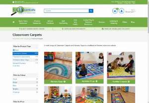 Classroom Carpets - Edusentials LTD - Edusentials offer an unrivalled range of high quality,  functional,  comfortable,  attractive and educational classroom carpets. Our range includes safety matting for the playground as well as themed carpets,  nature carpets,  number carpets,  pretend play mats,  learning rugs,  foam mats and many more. What\'s more,  delivery is free to mainland UK.