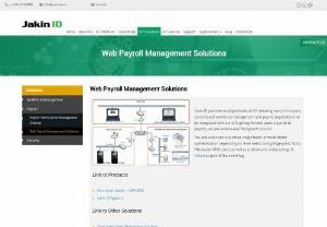 Web Payroll Management - Looking for web payroll management solution,  Jakin ID provides the best and affordable online software services,  it deals and controls the databases of client with various roles.