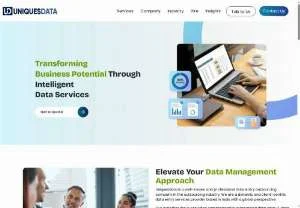 Screenshot of Data Processing and Entry Services