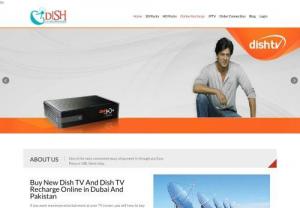 Buy New Dish TV And Dish TV Recharge Online in Dubai And Pakistan - Dishtvrecharged offers best recharge online and Dish TV new connections installations. You can order from Dubai and Pakistan mention prices are included with all expense and Installation. Home Delivery Free just order and enjoy Dish TV and Dish TV HD.