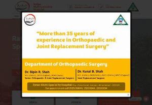 Joint Replacement Center in Ahmedabad - Dr Kunal Shah and Dr Bipin Shah is Joint Replacement Center in Ahmedabad,  Joint Replacement Center in Maninagar.