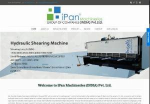 Shearing Machines Manufacturers in India | iPan Machineries - IPan Machineries India is Shearing Machines Manufacturers in India,  iPan Machineries,  have been established with a customer focused approach to strive hard to maximize the satisfaction level of clients in all the aspects. Hydraulic Shearing Machine,  Hydraulic NC Shearing Machine,  NC Press BrakeShearing Machine,  Hydraulic H Frame Press,  Hydraulic C Frame Press,  NC Press Brake,  Hydraulic Angle Shearing machine this all machines are manufacture by ipan machineries.