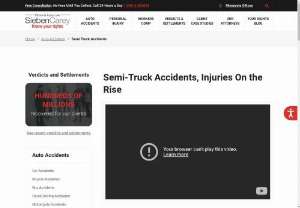 Semi Truck Accident Attorney,  Lawyer Minneapolis MN - If you've been the victim of a semi truck accident,  our Minnesota personal injury attorneys advise you not to negotiate with the semi-truck company.