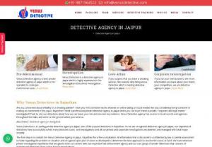 Private Detective Agency in Jaipur, Rajasthan | - Venus detective is leading private detective agency in Jaipur, Rajasthan where we provide a complete range of private detective services Call Us: 1800-270-1454