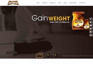 Accumass - Ayurvedic weight gain supplement Online India - Accumass Ayurvedic Weight Gain keep your body healthy & active throughout the day,  helps in achieving weight gain and muscle development of body.