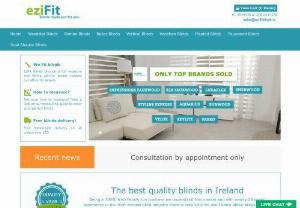 Online blinds-Dublin blinds-Roller blinds-Free delivery - Call:01 4949536 or 086 6619576 Order your perfect blinds. Ezifit Blinds provide a full measure and fitting service please contact our office for details