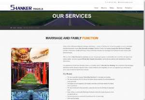 Marriage and Family Function | Shanker Travels - Shanker Travels provides Luxury Bus Services in Kanpur a fleet of air-conditioned tempo travellers for marriages and functions to make events joyful & memorable.