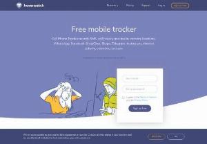 Hoverwatch SMS Tracker - SMS Tracker records SMS,  call history and audio,  camera,  locations,  WhatsApp,  Facebook,  internet activity,  calendar,  contacts for Android,  Windows PC and Mac OS X