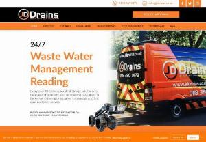 Blocked Drain Contractors | Septic Tank Emptying Services – JD DrainsHome - JD Drains - JD Drains cover Berkshire & Hampshire with drainage services. Our drain contractors tackle blocked drains, repairs & more, with a 2hr response time.