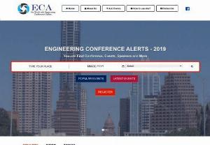 Upcoming Conference Alerts 2019 | Engineering Conferences 2019 - Conference Alerts Engineering has been a trusted partner to user to search International Conferences on Engineering, Technology and relevant fields.