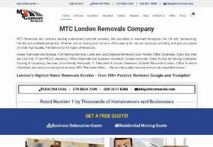 London Removals Company | MTC Removals | Removal companies london | Man and van east london - London Removal Company MTC Experience Friendly & Reliable house movers and office relocation service.We're London’s most trustworthy removals Company ☎Today