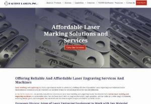 Laser Marking Services & Engraving Machines | Hai Tech Lasers - For over 30 years,  Hai Tech Lasers has specialized in precision industrial laser marking & engraving. We service multiple industries & distribute worldwide