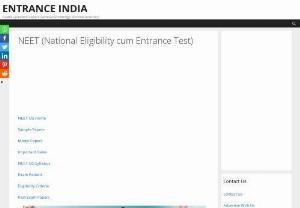 NEET 2017 Application Form,  Eligibility Criteria,  Exam Pattern - NEET 2017 Application Form will assume in a second week of December 2016. NEET (National Eligibility Cum Entrance Test) is a tenant turn opening hearing for medical graduates. This hearing was prepared by Central Board of Secondary Education (CBSE) for giving inductions into M.B.B.S. And B.D.S. Medical courses.