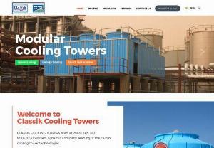 Cooling Tower Manufacturers - Classik cooling towers is one of the leading manufacturer of cost effective and efficient cooling towers. Classik cooling towers is one of the best suppliers and exporters of industrial cooling towers in india.