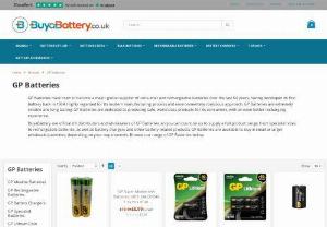 GP Batteries Buy Online | Official UK Trade Distributors - We offer an abundance of GP Batteries, with next day delivery included. Browse through our range and buy today for quality GP batteries at best online prices.