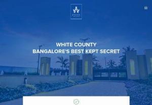 Villa Plots in Bangalore - White Projects was conceived to create developments that were more than just brick and mortar. Hence,  with our meticulous planning,  cutting edge innovation and an undying passion for development,  we aspire to create modern living spaces that exemplify our zeal. Best Residential plots in Bangalore. White County - Contains 40 Acres,  550 Plots BMRDA Approved. White county is our flagship project that exemplifies class and ensures comfort like never before. It is a BMRDA approved community.