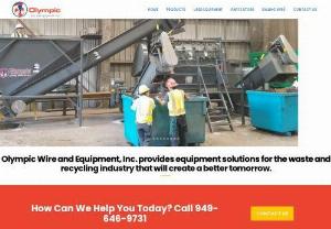 Olympic Wire and Equipment,  Inc. - Olympic wire and equipment,  Inc. Is an American baler company. We\'re authorized dealer for IPS baler,  Harris baler,  Marathon baler,  Excel baler,  Balemaster baler,  Horizontal baler,  Vertical baler and Baling wire equipment.