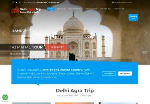 Delhi Agra Trip - We provide Online Booking of Delhi Agra Trip Like Same Day Agra Tour by Car,  Same Day Agra Tour by Train,  Overnight Agra Tour,  Golden Triangle Tour 3 Days. Taj Mahal The Seven Wonders of The World.
