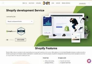 Shopify Custom design development service, Shopify Expert Designer and Developer - Hire shopify partner base Custom design development service. Dit india have best strong solution for it, We have Shopify expert designer and certified shopify developer team.