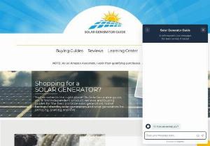 The Best Solar Generators for Home & Outdoor Use - Solar generators offer silent, reliable and affordable power, but which ones are best? Read independent reviews of the best solar generators selling today.