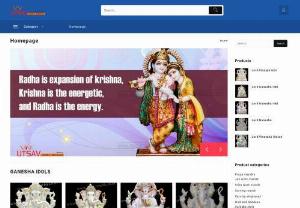 Utsav marble emporium - Utsav Marble Emporium is one of the leading manufacturer and trader of stone handicraft and machine made products. We are specialized in making Mandirs,  God and Goddess idols,  Sculptures,  Wall Murals,  Garden Furniture,  Gift articles,  Gemstone Products,  Elevations etc