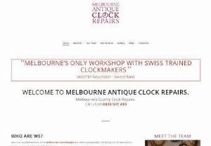 Mantle Clocks Melbourne - Melbourne Antique Clock Repairs - We are extremely proud and passionate about what we do. Restoring your precious clock to perfect working is our sole goal. Our modern workshop specialising in the restoration,  repair and service of all type of Antique,  Vintage & Modern clocks. At Melbourne Antique Clocks,  every clock overhauled is first completely stripped down to it\'s barest components and every part meticulously cleaned,  in our Ultrasonic cleaners.