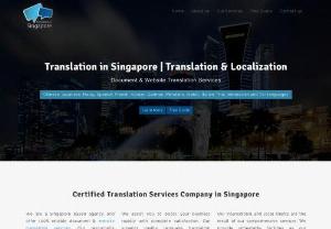 Translation in Singapore - We are a Singapore based translation company. Our services widely include almost every type of translation services.