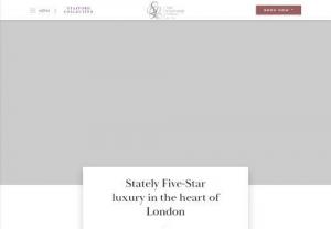 Home - The Stafford London - Stately five-star luxury hotel in the heart of London