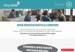 Web Design Agency Bath & London - Dsgn One - Web Design Agency based in Bath & London. We are a leading Web Design Agency in Bath & London who offer mobile friendly web design packages.