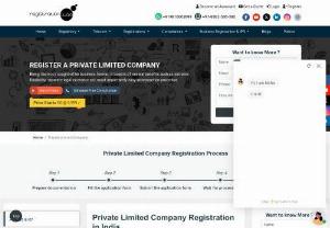 Pvt Ltd Company Registration - Private Limited Company registration at the fees of Rs. 14,999 all inclusive through Registrationwala. Search and register a Pvt Ltd Company online in India.
