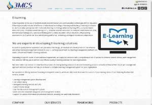 Elearning services - 3MCS is a leading global elearning company providing a full range of engaging,  interactive elearning courses and portals for the workplace.