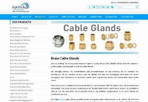 A1 / A2 Type Brass Cable Glands - Backed by rich expertise in this domain,  we have been capable of manufacturing,  exporting and supplying of a quality assured range of A1/A2 Brass Cable Glands.