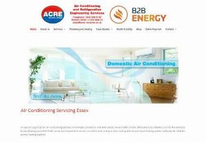 Air Conditioning Servicing Essex | Refrigeration Services - Acre services specialize in Air Conditioning Servicing Essex & Refrigeration Engineering Services for commercial and Residential - repair, installation and maintenance of air conditioning units and refrigerated units.