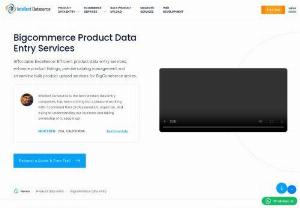 Bigcommerce data entry - Intellect Outsource offer bigcommerce data entry and bulk product import service for all worldwide bigcommerce online stores. Our Bigcommerce Product data entry team are trained and molded to satisfy different needs of the clients perfectly