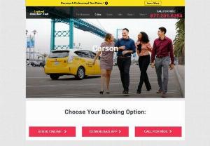 Taxi Cab Service Carson - United Checker Cab Co-op - Planning a visit to Carson,  use United Checker Cab as your transportation service. We offer fast,  friendly taxi cab service to Carson! Call 877-201-8294 today!