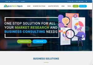 Market Research and Business Consulting Services - Acute Market Reports is the most sufficient collection of market intelligence services online. It is your only source that can fulfill all your market research requirements.