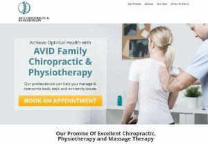 Avid Family Chiropractic & Wellness - Learn how chiropractic and wellness services from Avid Clinic can help you look and feel your best. Lose weight,  control chronic pain without drugs and more.