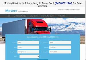 Schaumburg Moving - Schaumburg Moving provides speedy moving estimates in Seegers Ave,  Schaumburg,  IL,  60007. Contact us now (847) 807-1263. Schaumburg Moving serve costless moving prices for all entire types of movings. Long distance moving company,  local movers,  office moving companies,  auto transport,  international moving companies,  intrastate moving companies,  special moving companies,  packing services and many more.